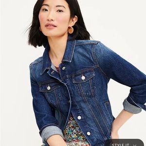 Loft Denim Trucker Jacket